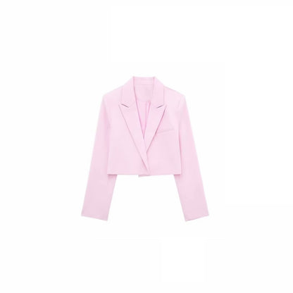 Women's Spring Short Suit Coat Top