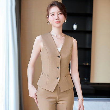 Stylish Women's Work Vest Waistcoat
