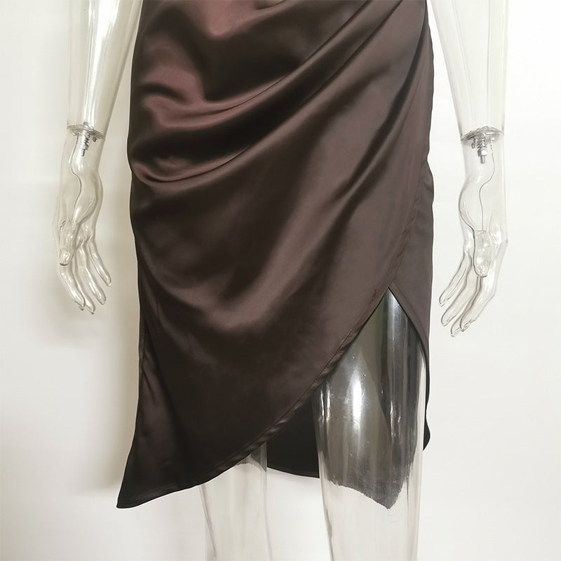 Women's Deep V Backless Nightclub Dress