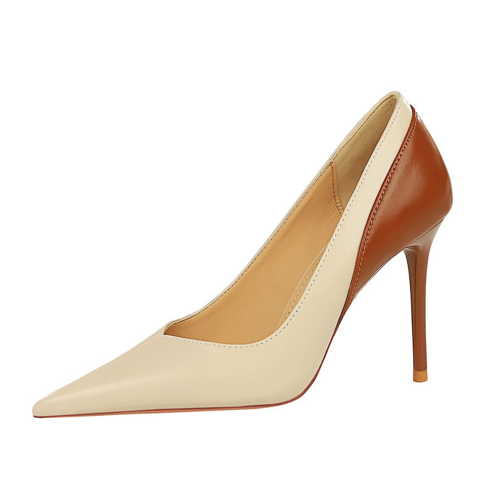 Classic Women's Retro High Heels for Party or Banquet