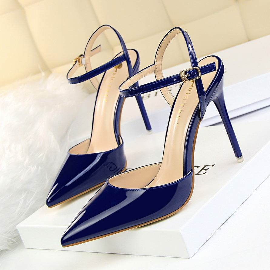 Women's Pointed Toe High Heel Night Sandals