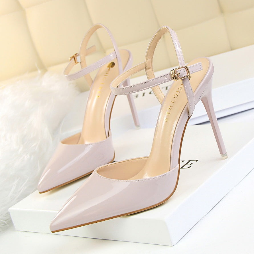 Women's Pointed Toe High Heel Night Sandals