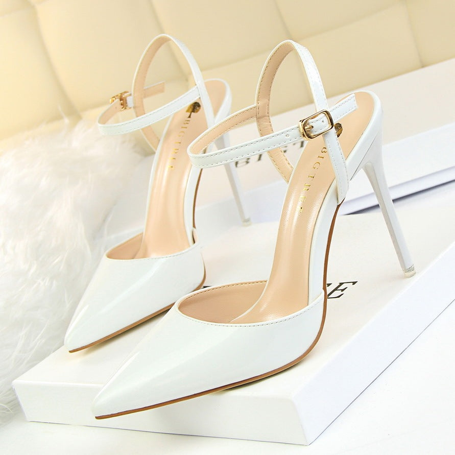 Women's Pointed Toe High Heel Night Sandals