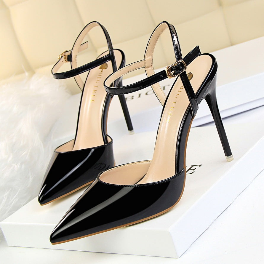 Women's Pointed Toe High Heel Night Sandals