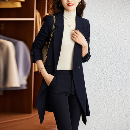 Women's Classic Single Breasted Wool Coat