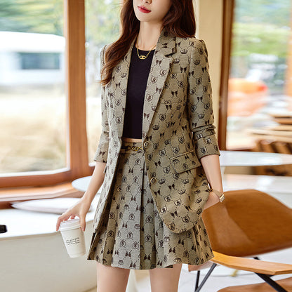 Women's Spring Summer Fashion Career Suit