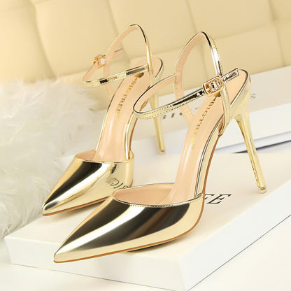 Women's Pointed Toe High Heel Night Sandals