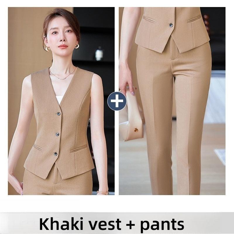 Stylish Women's Work Vest Waistcoat