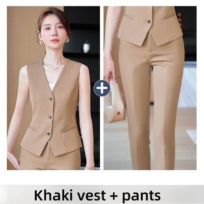 Stylish Women's Work Vest Waistcoat