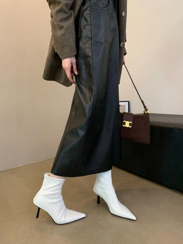 Women's Trendy Stiletto Heel Boots for Cold Seasons