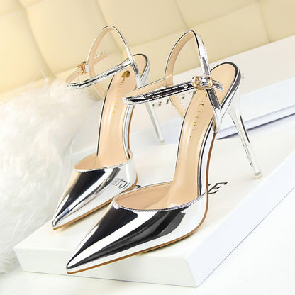 Women's Pointed Toe High Heel Night Sandals