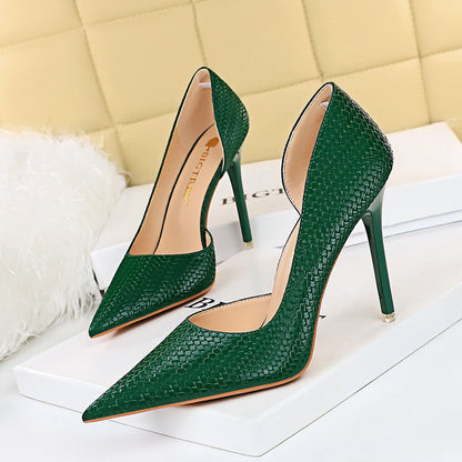Women's Slim Stiletto Super High Heel Pumps for Nightclub