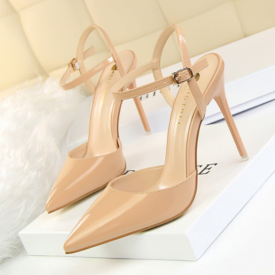 Women's Pointed Toe High Heel Night Sandals