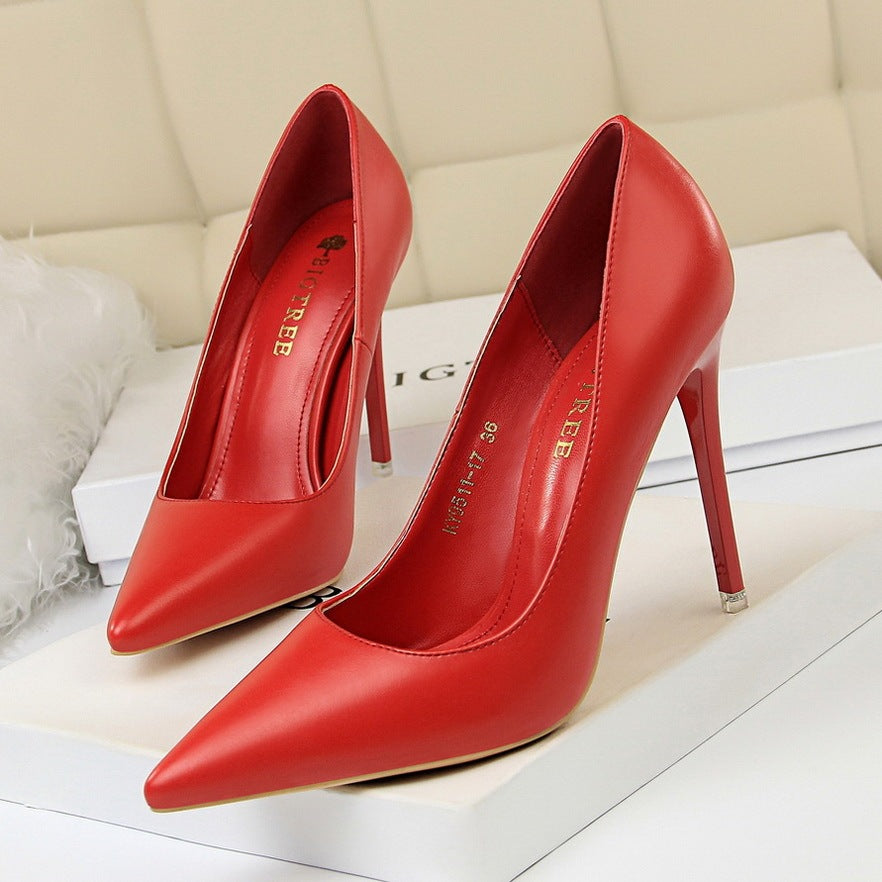 Women's Sexy Pointed Toe Shallow Heels
