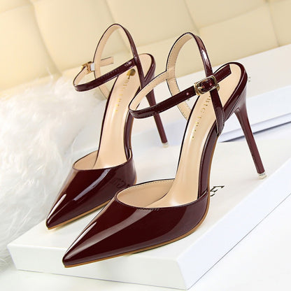 Women's Pointed Toe High Heel Night Sandals