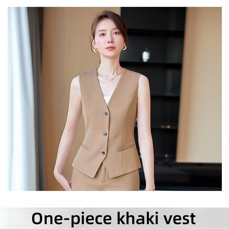 Stylish Women's Work Vest Waistcoat