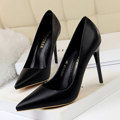 Women's Sexy Pointed Toe Shallow Heels