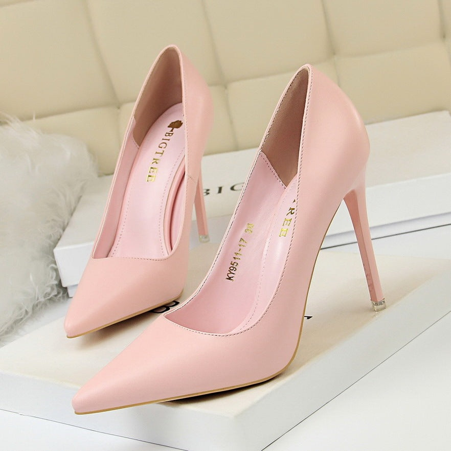 Women's Sexy Pointed Toe Shallow Heels