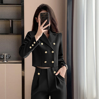 Stylish Women's Short Suit Small Spring Autumn