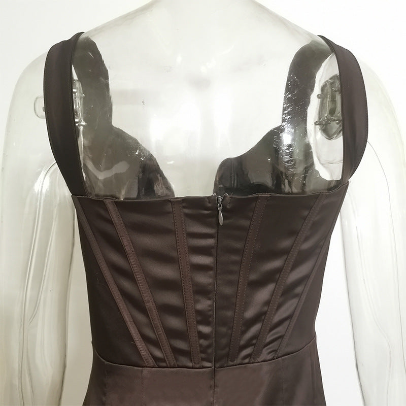 Women's Deep V Backless Nightclub Dress