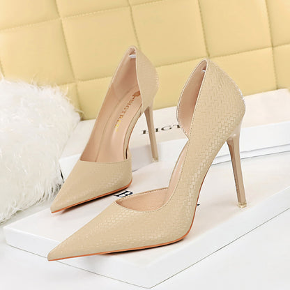 Women's Slim Stiletto Super High Heel Pumps for Nightclub