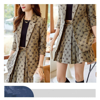 Women's Spring Summer Fashion Career Suit