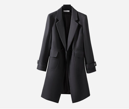 Fashionable Women's Professional Long Coat