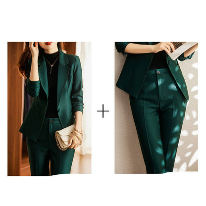 Elegant Women's Slim and Tall Formal Suit