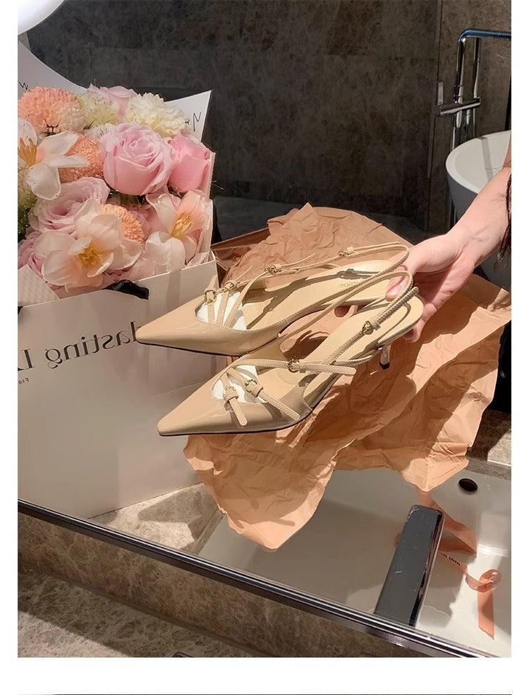 Chic Women’s High Heel Sandals – Buckle Design, Easy to Pair