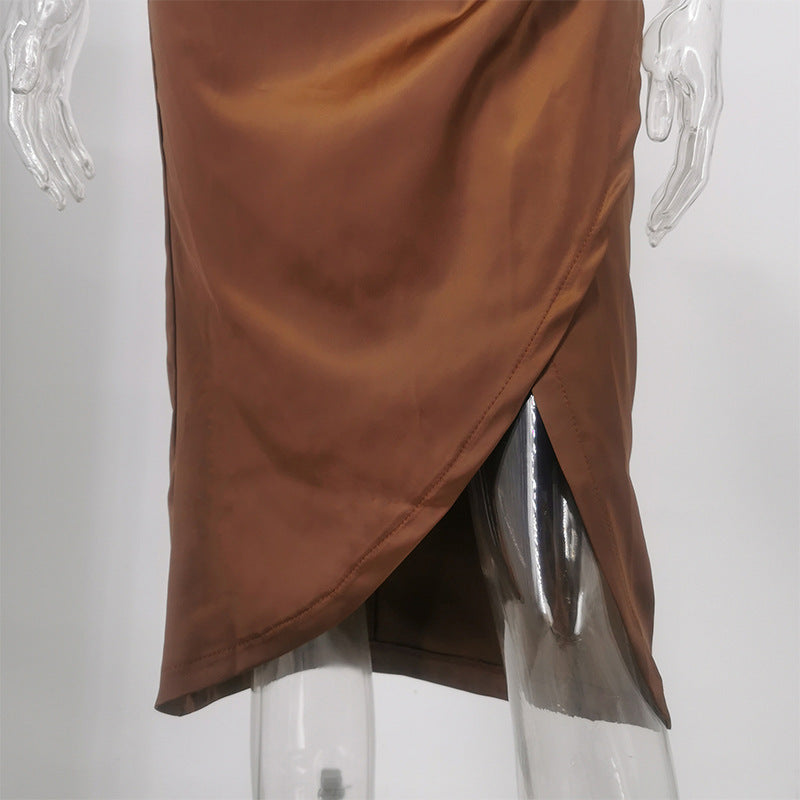 Women's Deep V Backless Nightclub Dress